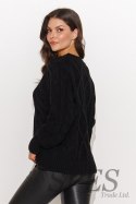 Sweter Damski Model NU_S93 Black - Numinou