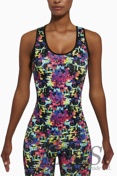 Koszulka Top Model Revel Top 50 Multicolor - Bas Bleu