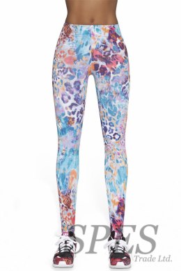 Legginsy Model Caty 90 Multicolor - Bas Bleu