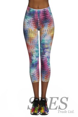 Legginsy Model Tessera 70 Multicolor - Bas Bleu