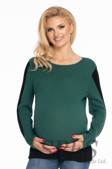 Sweter Damski Model 70038 Forest Green - PeeKaBoo