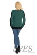 Sweter Damski Model 70038 Forest Green - PeeKaBoo