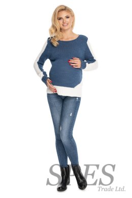 Sweter Damski Model 70038 Jeans - PeeKaBoo