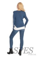 Sweter Damski Model 70038 Jeans - PeeKaBoo