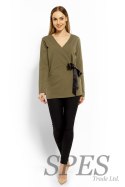 Bluzka Model 1626 Khaki - PeeKaBoo