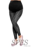 Legginsy Ciążowe Model 1684 Black - PeeKaBoo