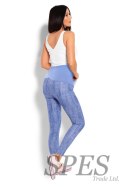 Legginsy Ciążowe Model 1684 Blue - PeeKaBoo