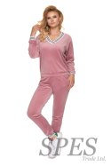 Spodnie Dres Damski Model 0194 Pink - PeeKaBoo