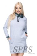 Sukienka Model 0123 Grey - PeeKaBoo