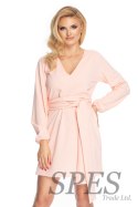 Sukienka Model 0169 Powder Pink - PeeKaBoo