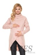 Sweter Ciążowy Model 30078 Pink - PeeKaBoo