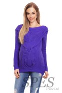 Sweter Ciążowy Model 40029 Violet - PeeKaBoo