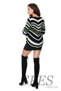 Sweter Ciążowy Model 40032 Khaki - PeeKaBoo