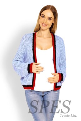 Sweter Ciążowy Model 60004C Sky Blue - PeeKaBoo