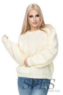 Sweter Damski Model 30059 Cream - PeeKaBoo