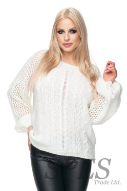 Sweter Damski Model 30061 Cream - PeeKaBoo