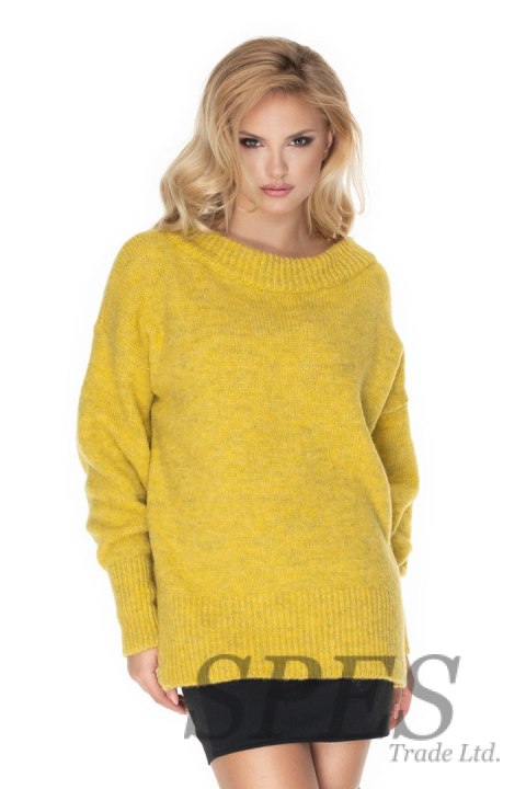 Sweter Damski Model 30064 Yellow - PeeKaBoo