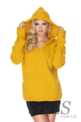 Sweter Damski Model 30070 Yellow - PeeKaBoo