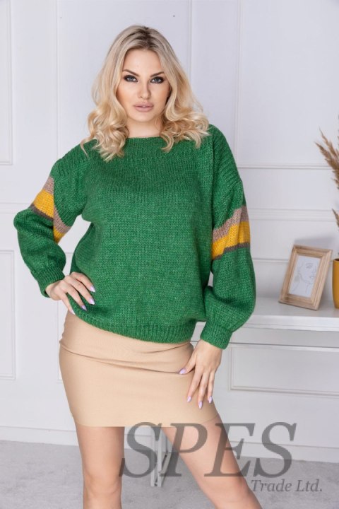 Sweter Damski Model 30079 Green - PeeKaBoo