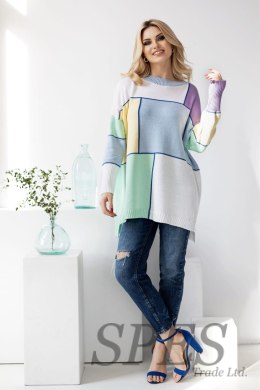 Sweter Damski Model 30089 Błękit - PeeKaBoo