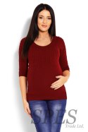 Sweter Damski Model 70008C Bordo - PeeKaBoo