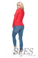 Sweter Damski Model 70018 Coral - PeeKaBoo