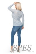 Sweter Damski Model 70018 Grey - PeeKaBoo