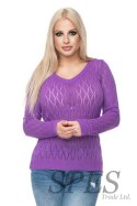 Sweter Damski Model 70018 Violet - PeeKaBoo