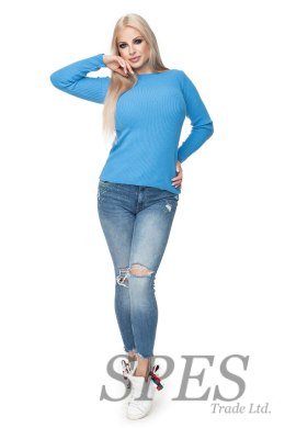 Sweter Damski Model 70021 Jeans - PeeKaBoo