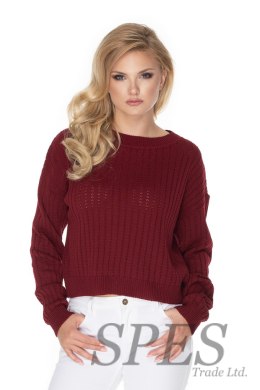 Sweter Damski Model 70022 Bordo - PeeKaBoo