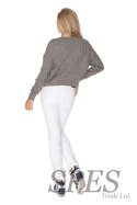 Sweter Damski Model 70022 Cappuccino - PeeKaBoo