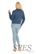 Sweter Damski Model 70035 Denim Jeans - PeeKaBoo