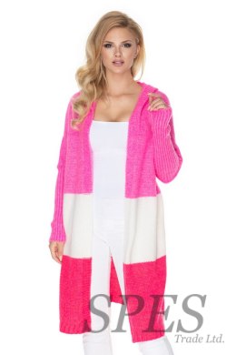 Sweter Kardigan Model 30069 Pink/Fuksja - PeeKaBoo