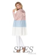 Sweter Kardigan Model 30069 Powder Pink/Sky Blue - PeeKaBoo