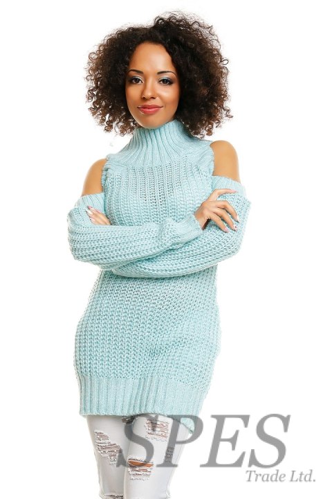 Sweter model 30040 Ice Mint - PeeKaBoo