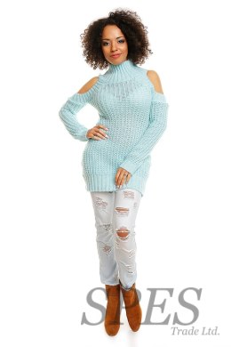 Sweter model 30040 Ice Mint - PeeKaBoo