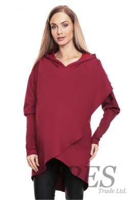 Bluza Ciążowa Model 0146 Bordo - PeeKaBoo