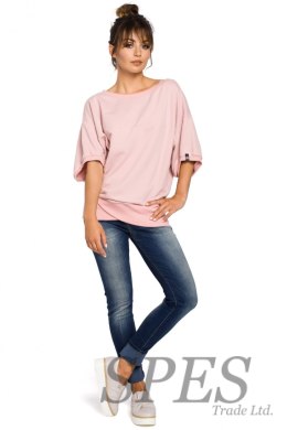 Bluza Damska Model B048 Powder Pink - BeWear