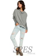 Bluza Damska Model B094 Grey - BeWear