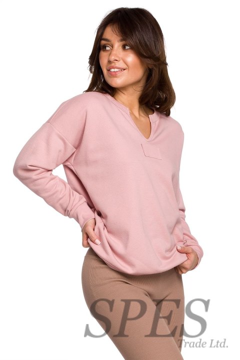 Bluza Damska Model B225 Powder Pink - BeWear