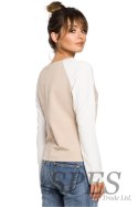 Bluzka Model B047 Beige - BeWear