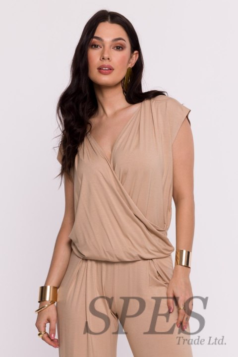 Bluzka Model B288 Beige - BeWear