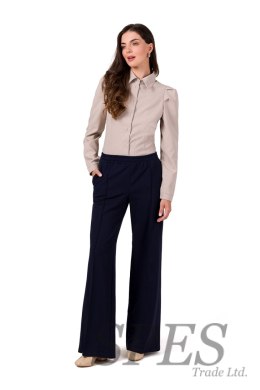 Spodnie Damskie Model B275 Navy - BeWear