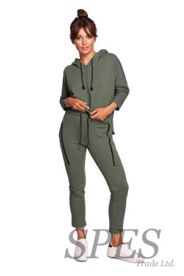 Spodnie Dresowe Model B240 Khaki - BeWear