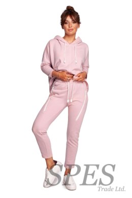 Spodnie Dresowe Model B240 Powder Pink - BeWear