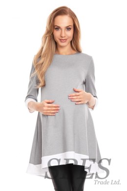 Sukienka Ciążowa Model 0125 Grey - PeeKaBoo