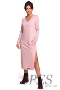 Sukienka Model B128 Powder Pink - BeWear