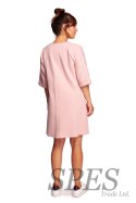 Sukienka Model B233 Powder Pink - BeWear