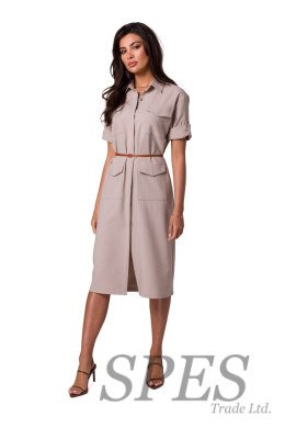 Sukienka Model B258 Beige - BeWear