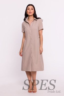 Sukienka Model B282 Beige - BeWear